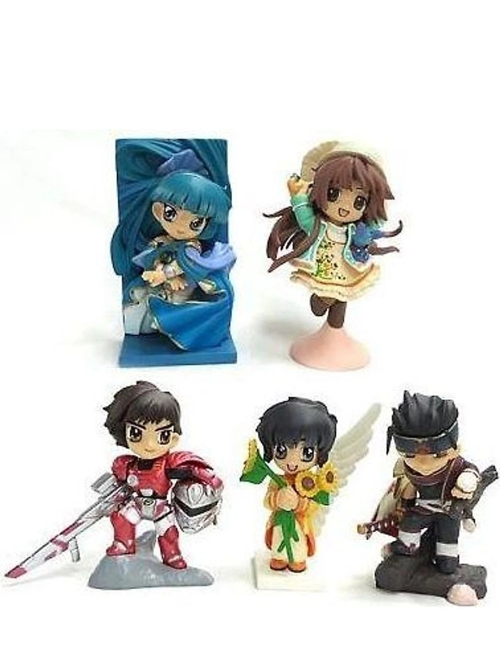 CLAMP in 3-D LAND Vol. 6 Trading Figure Set - Kobato Rayearth Tsubasa Duklyon